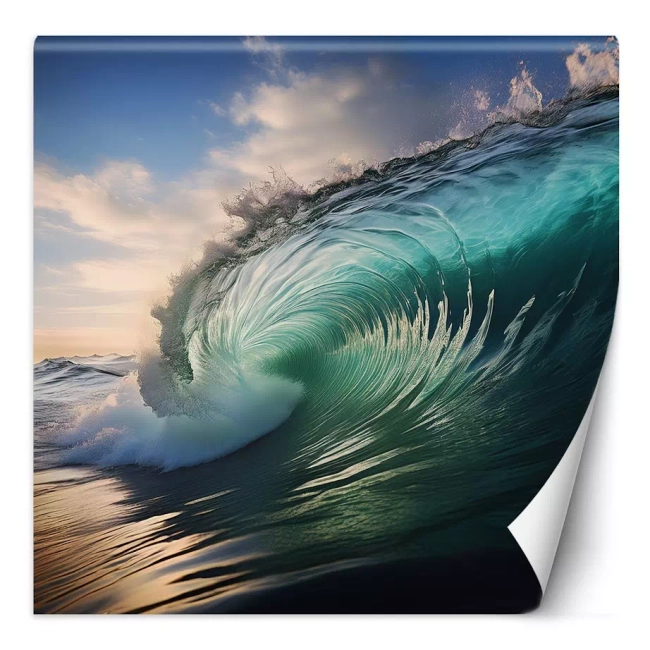 Tapeta 3D Fala - Fototapeta na wymiar - Fototapety Struktury do wyboru